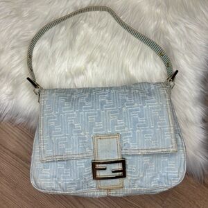 🦋 Fendi Mamma Denim Baguette 🦋